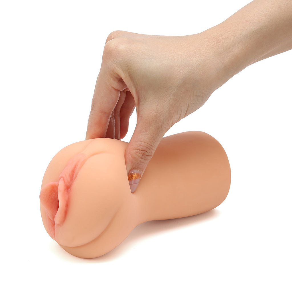 300g Realistic Open Lips Handheld Masturbator - LJ13