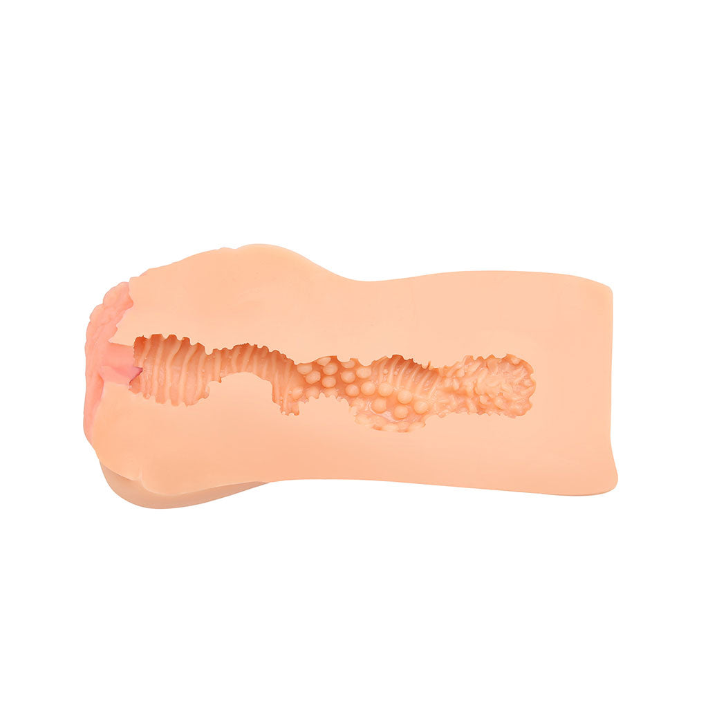 290g Realistic Open Lips Handheld Masturbator - LJ17