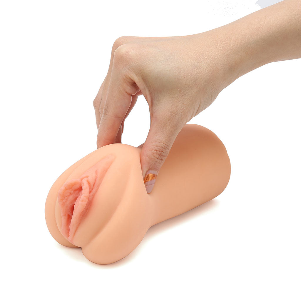 290g Realistic Open Lips Handheld Masturbator - LJ17