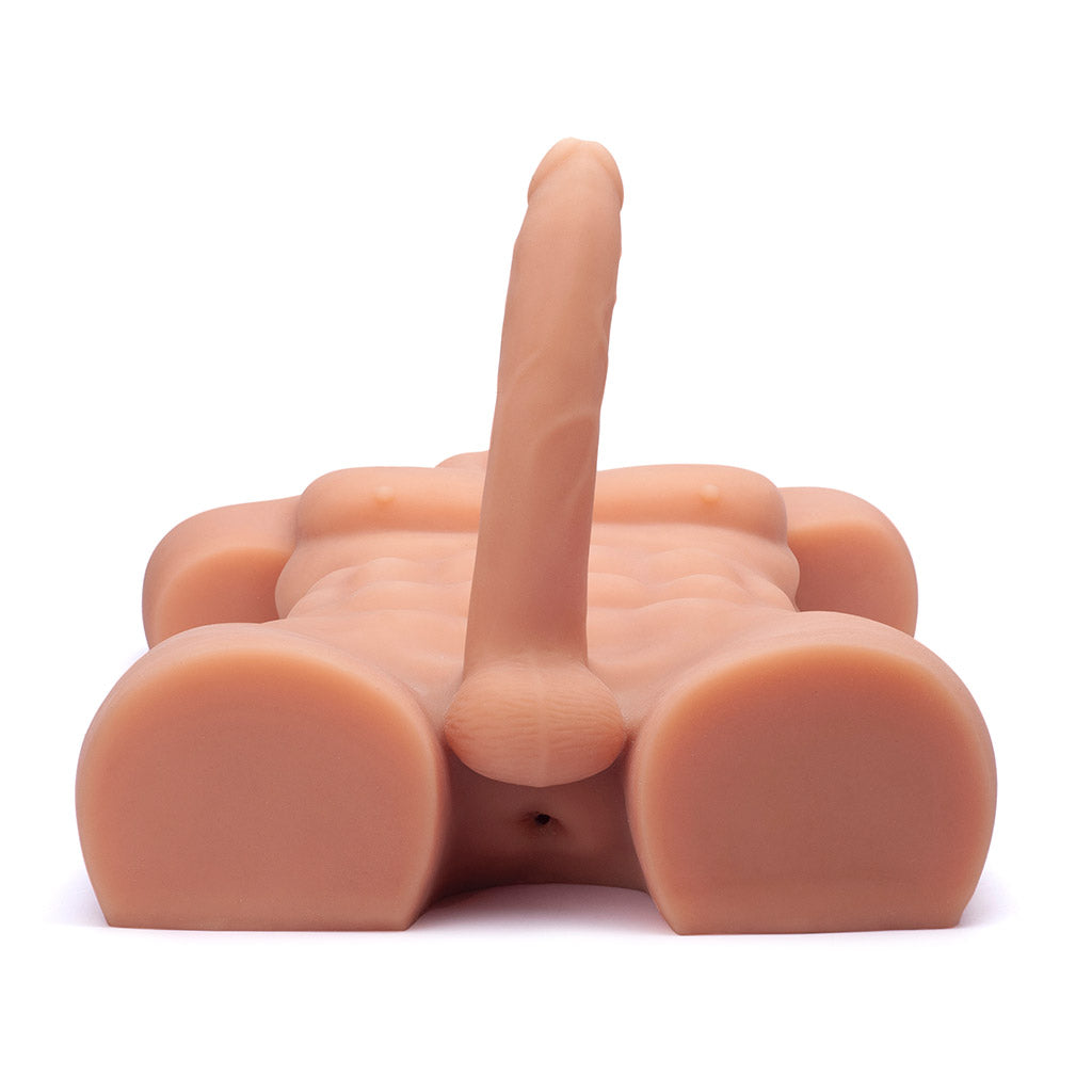 11.8 kg Male Torso Masturbator with 8.5" Bendable Dildo - LJ2008