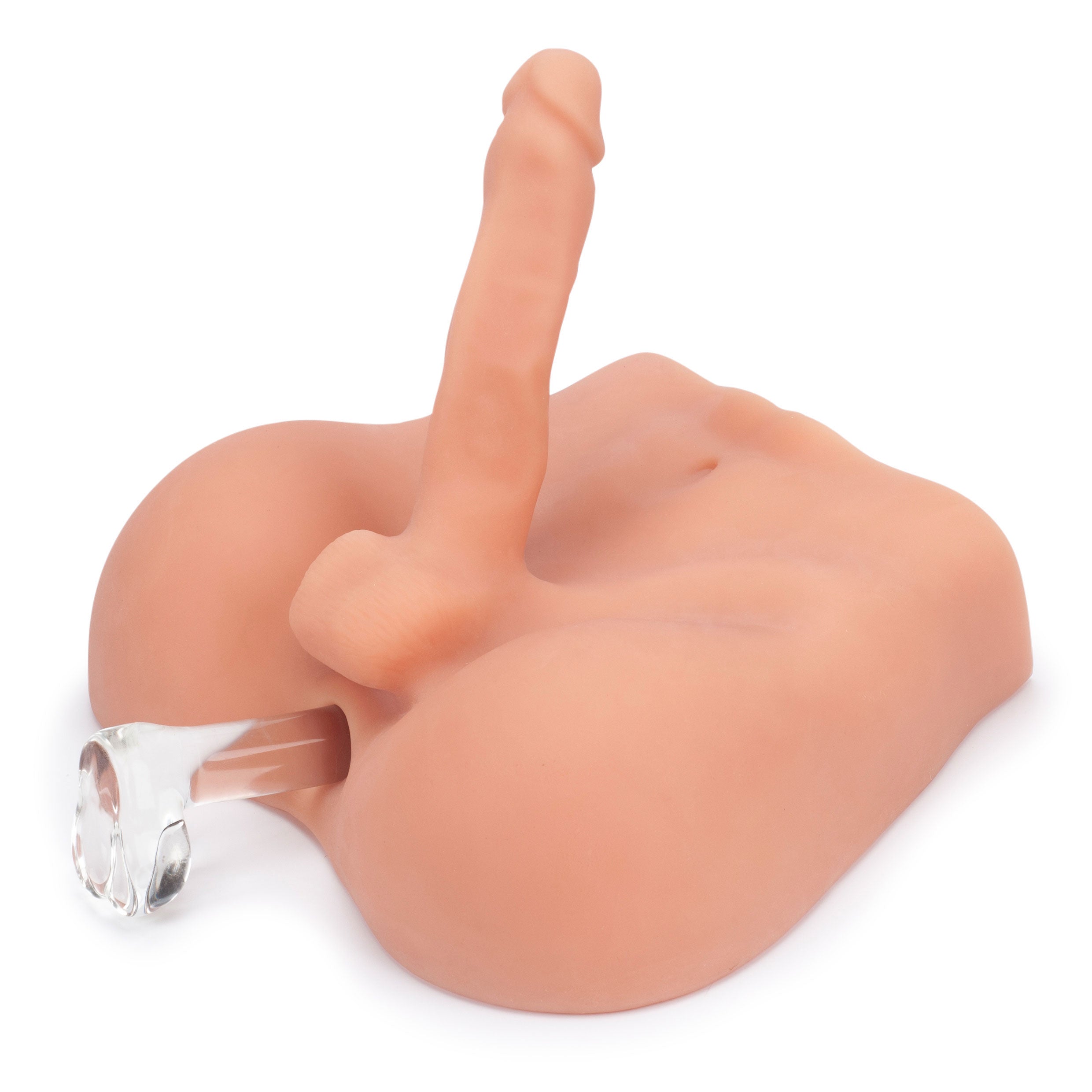 4.7kg Male Torso Masturbator with 7" Bendable Dildo - LJ3048