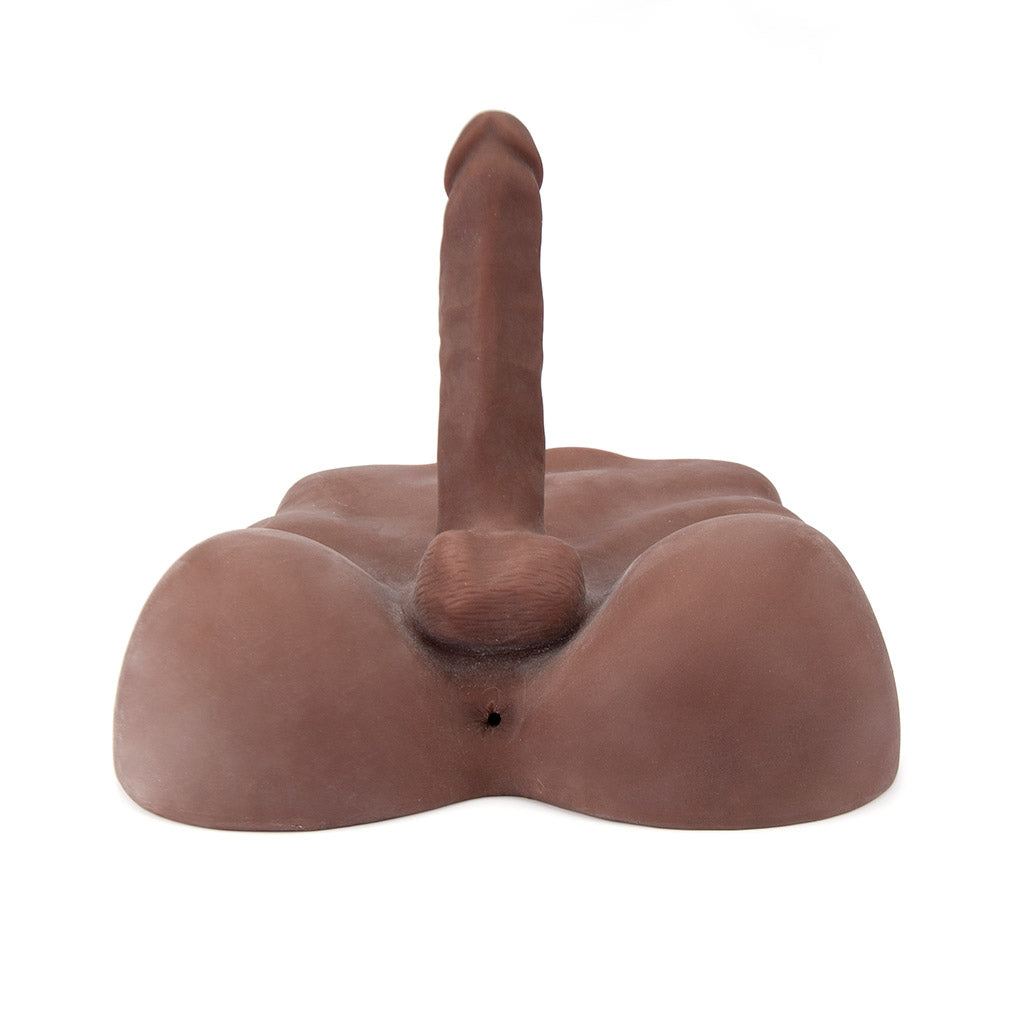 4.7kg Male Torso Masturbator with 7" Bendable Dildo - LJ3048C