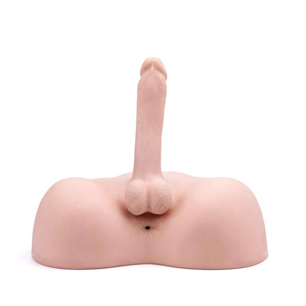 7.5 kg Male Torso Masturbator with 8" Bendable Dildo - LJ3106