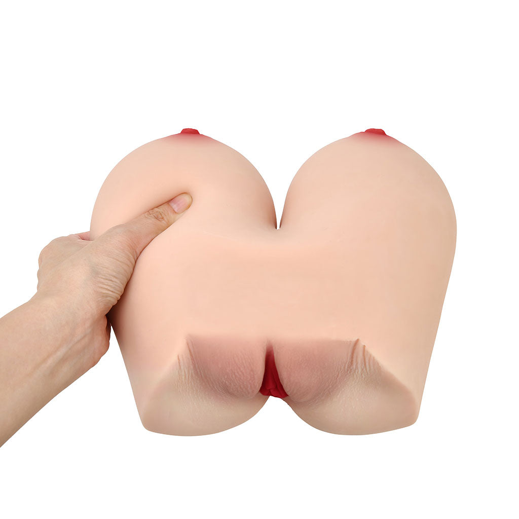 2.3 kg Double sided Titties Masturbator - LJ3116