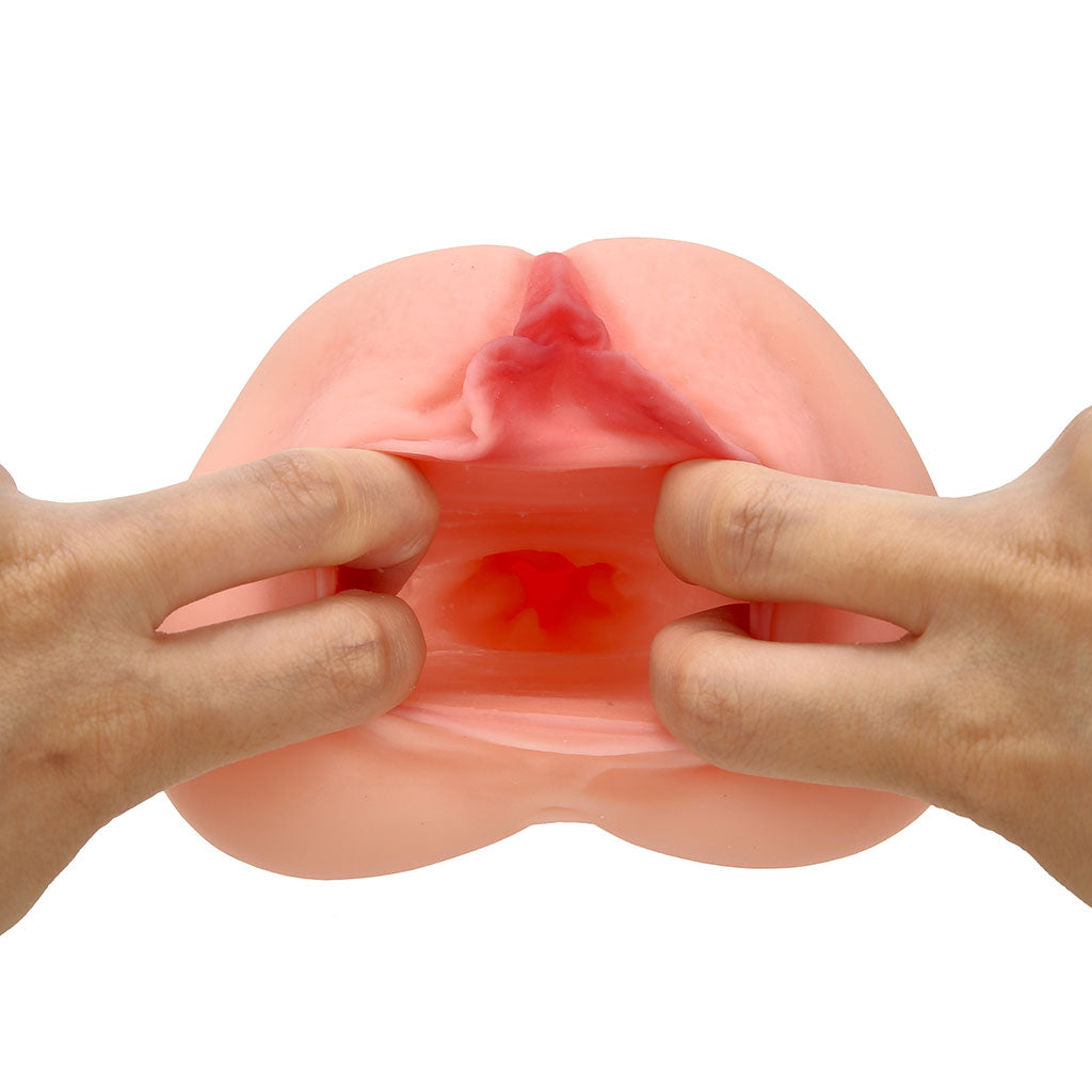 400g Realistic Open Lips Handheld Masturbator - LJ4020