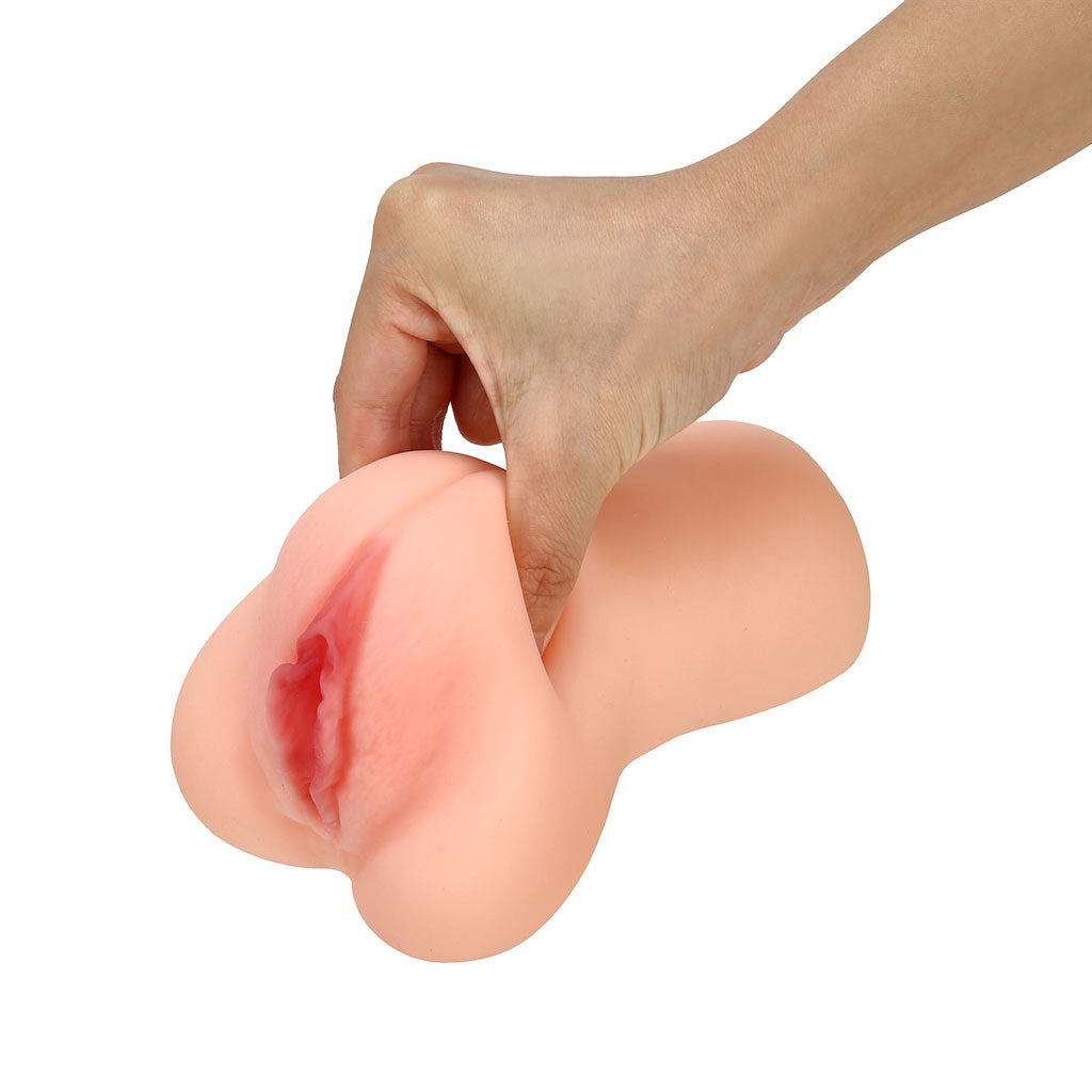 400g Realistic Open Lips Handheld Masturbator - LJ4020