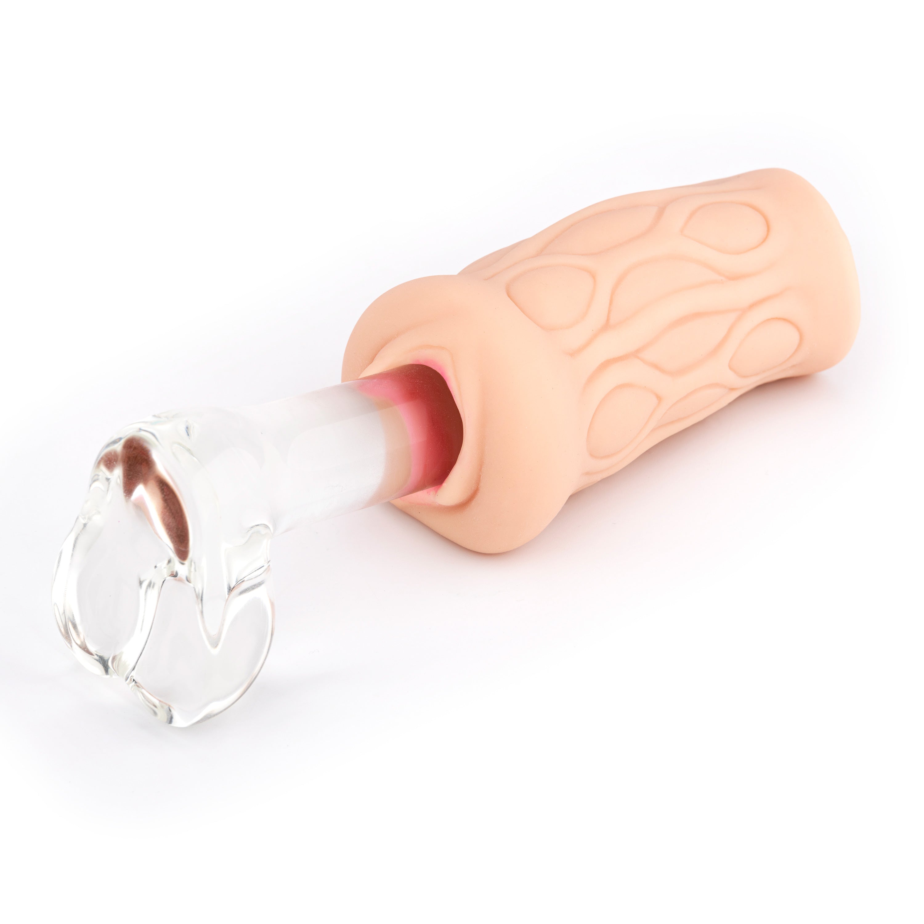 200g Realistic Open Lips Handheld Masturbator - LJ4024