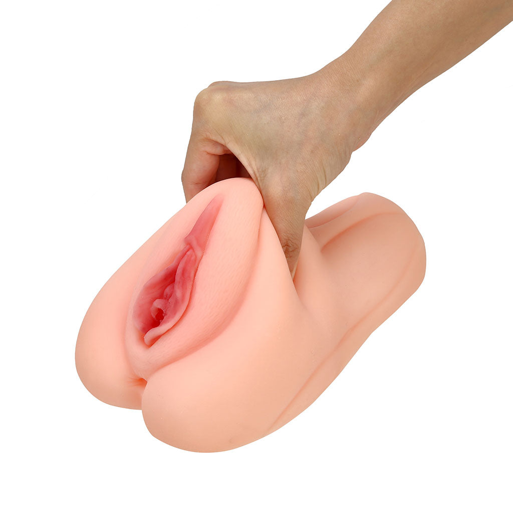 700g Realistic Open Lips Handheld Masturbator - LJ4112