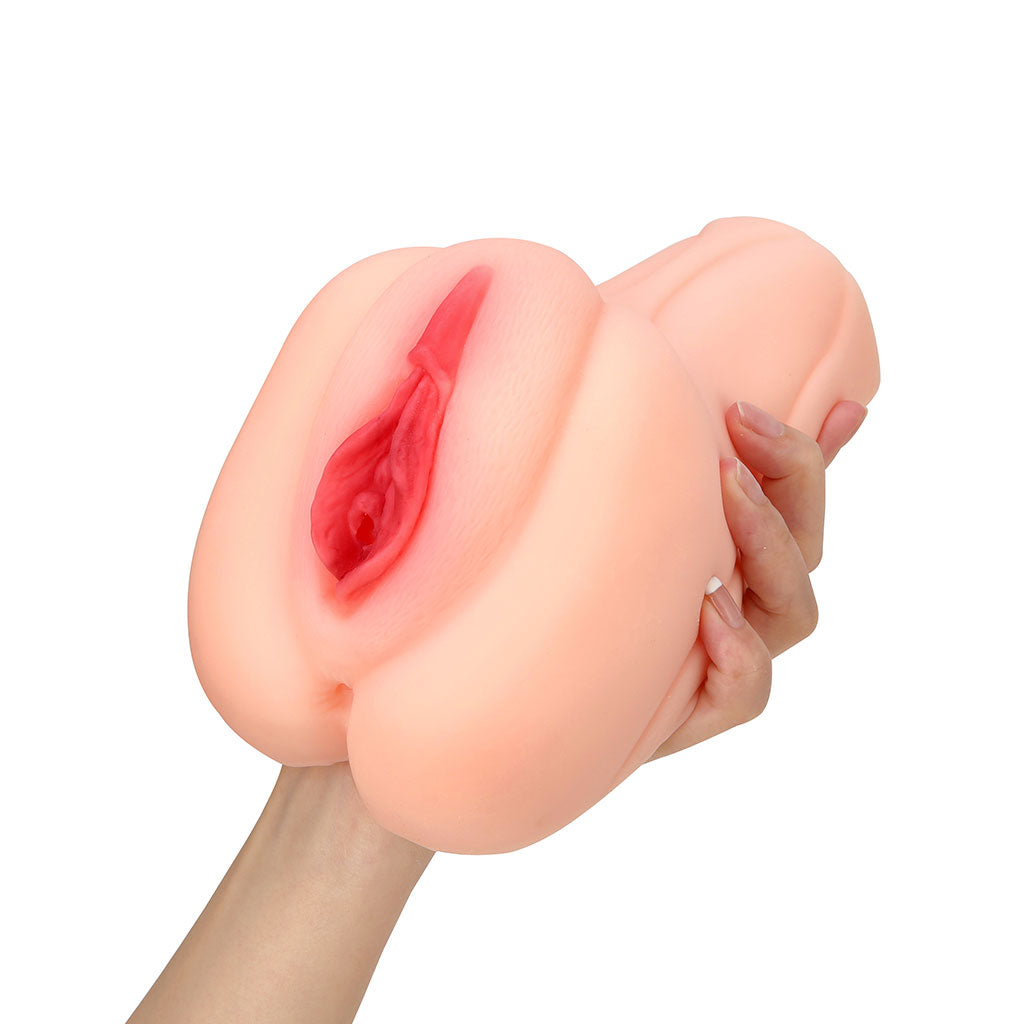 700g Realistic Open Lips Handheld Masturbator - LJ4112