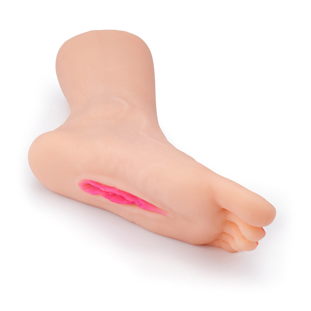 900g Realistic Female Foot Fetish Handheld Masturbator - LJ4113