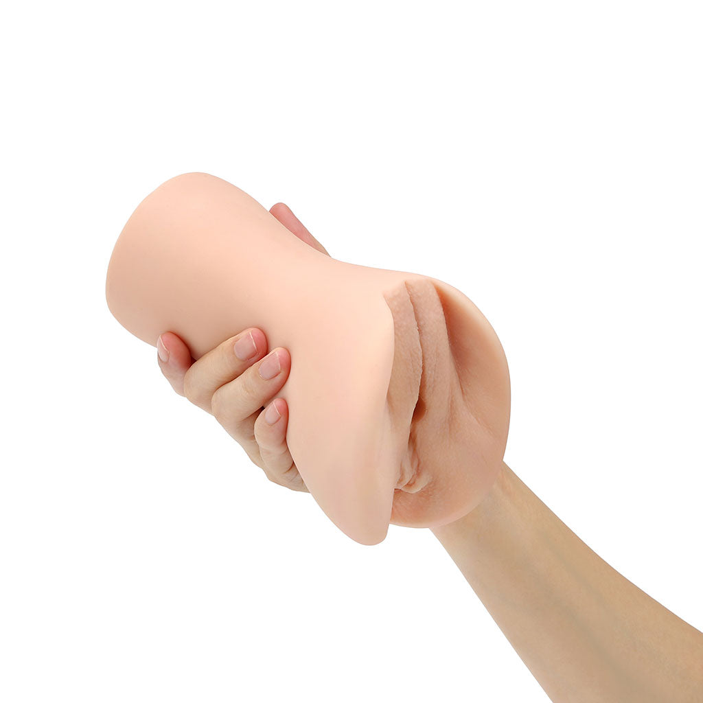 510g Realistic Closed Lips Handheld Masturbator - LJ4115