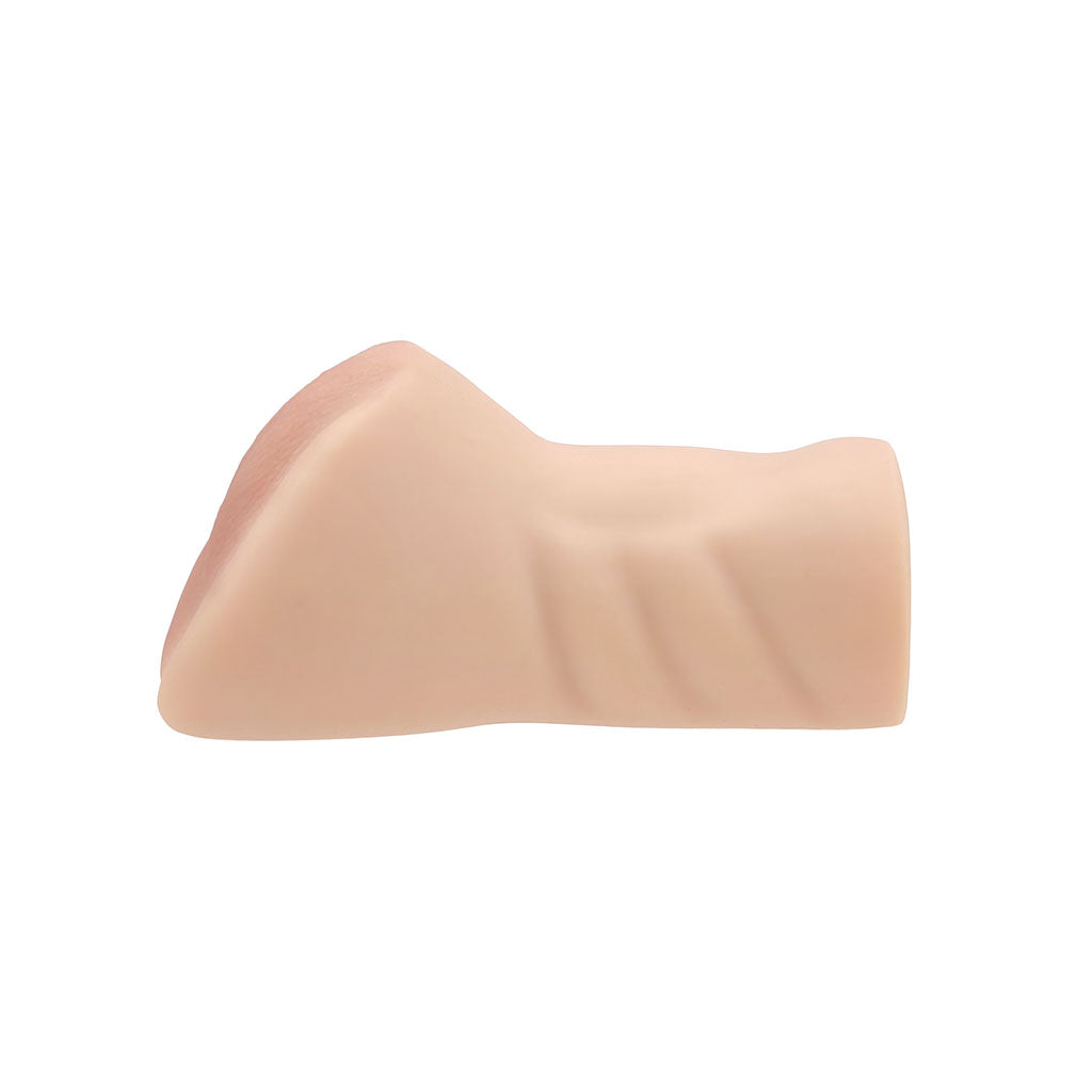 400g Realistic Visible Inner Lips Handheld Masturbator - LJ4116