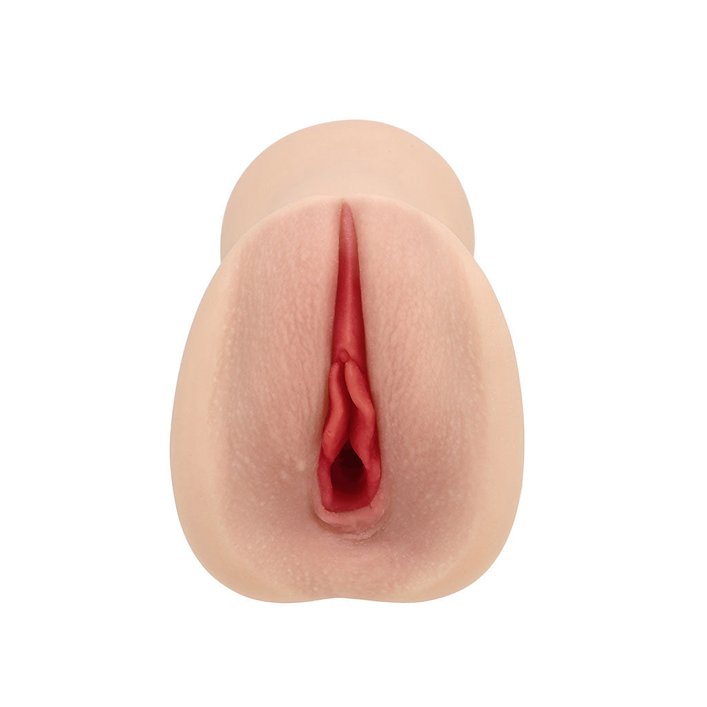 400g Realistic Visible Inner Lips Handheld Masturbator - LJ4116