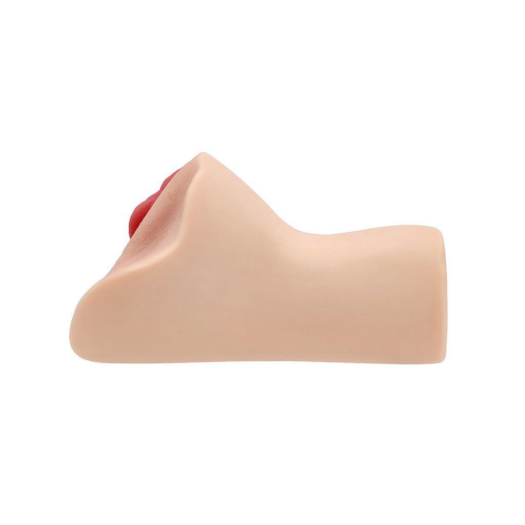 640g Realistic Open Lips Handheld Masturbator - LJ4117