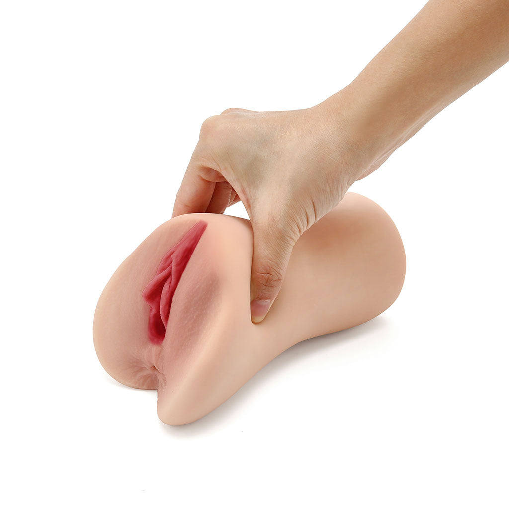 510g Realistic Open Lips Handheld Masturbator - LJ4118