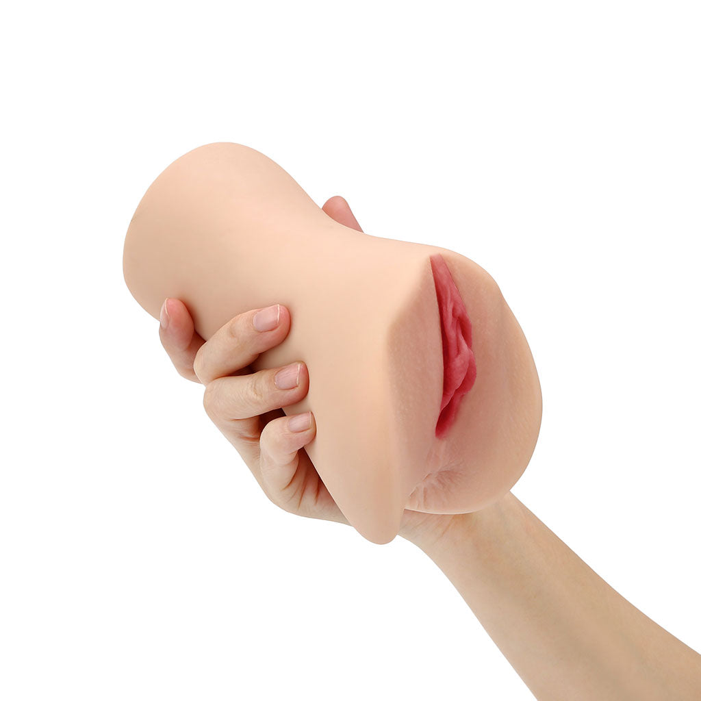 510g Realistic Open Lips Handheld Masturbator - LJ4118