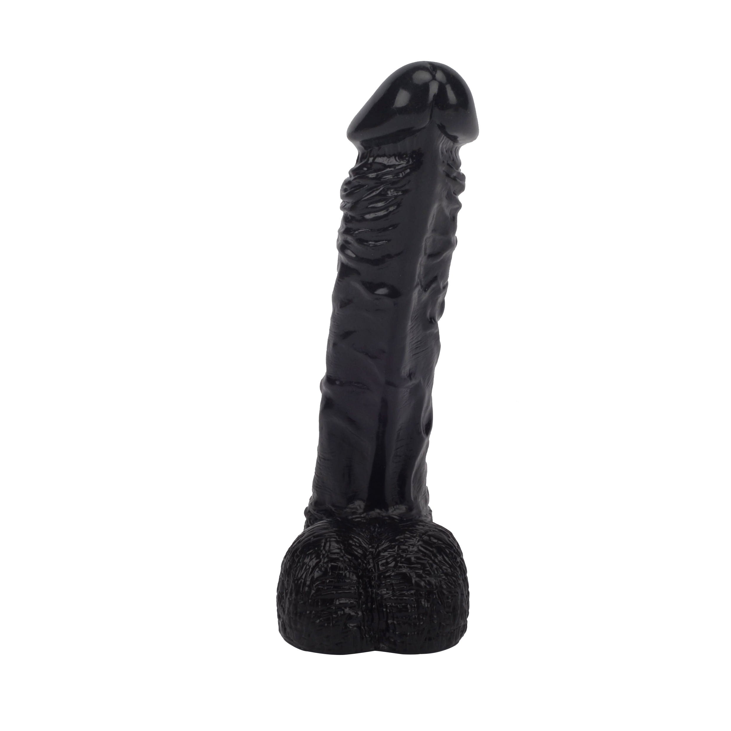 6.5" Classic Realistic PVC dildo with balls - LJ9082B