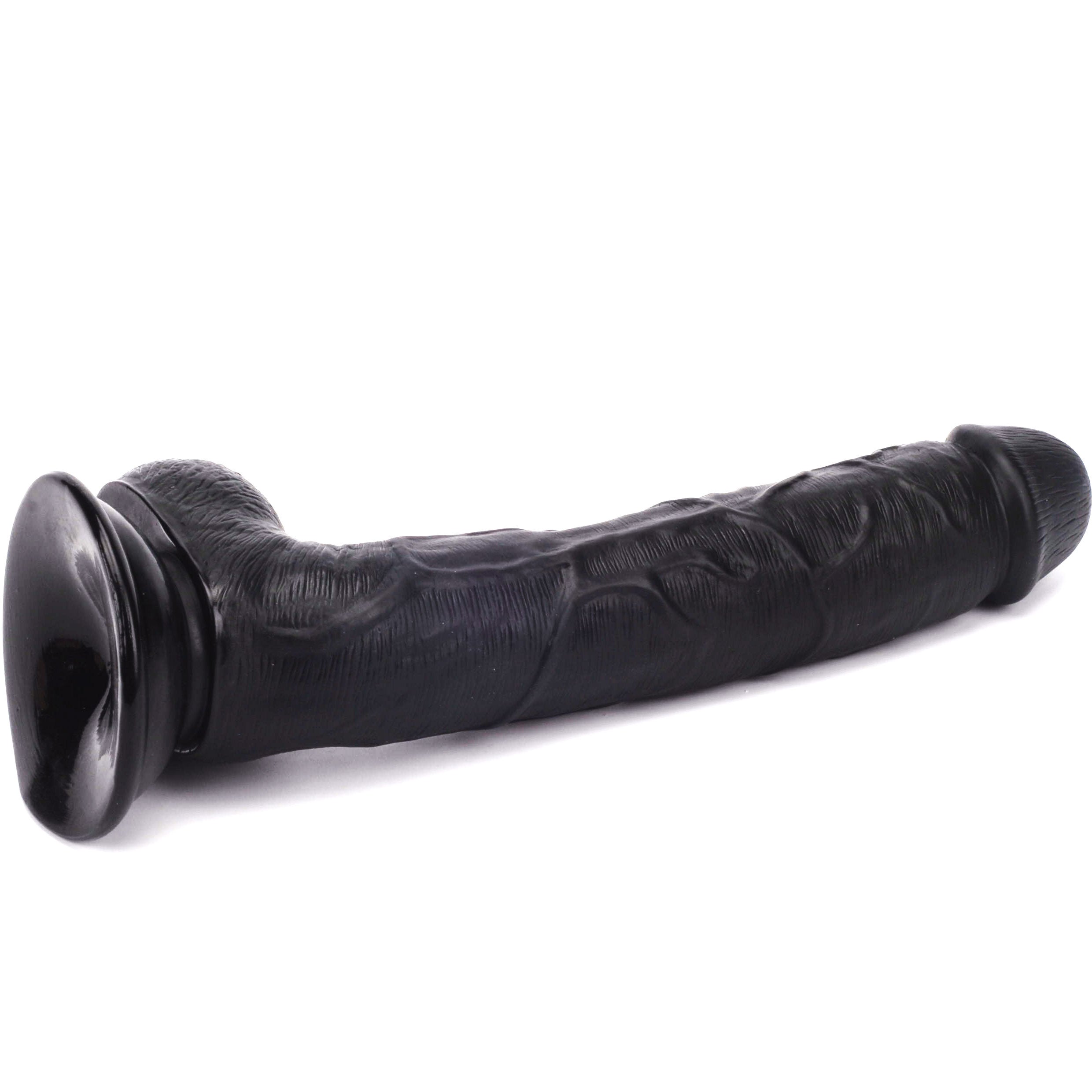 8.25" Extra Girthy Realistic PVC dildo with balls - LJ9107