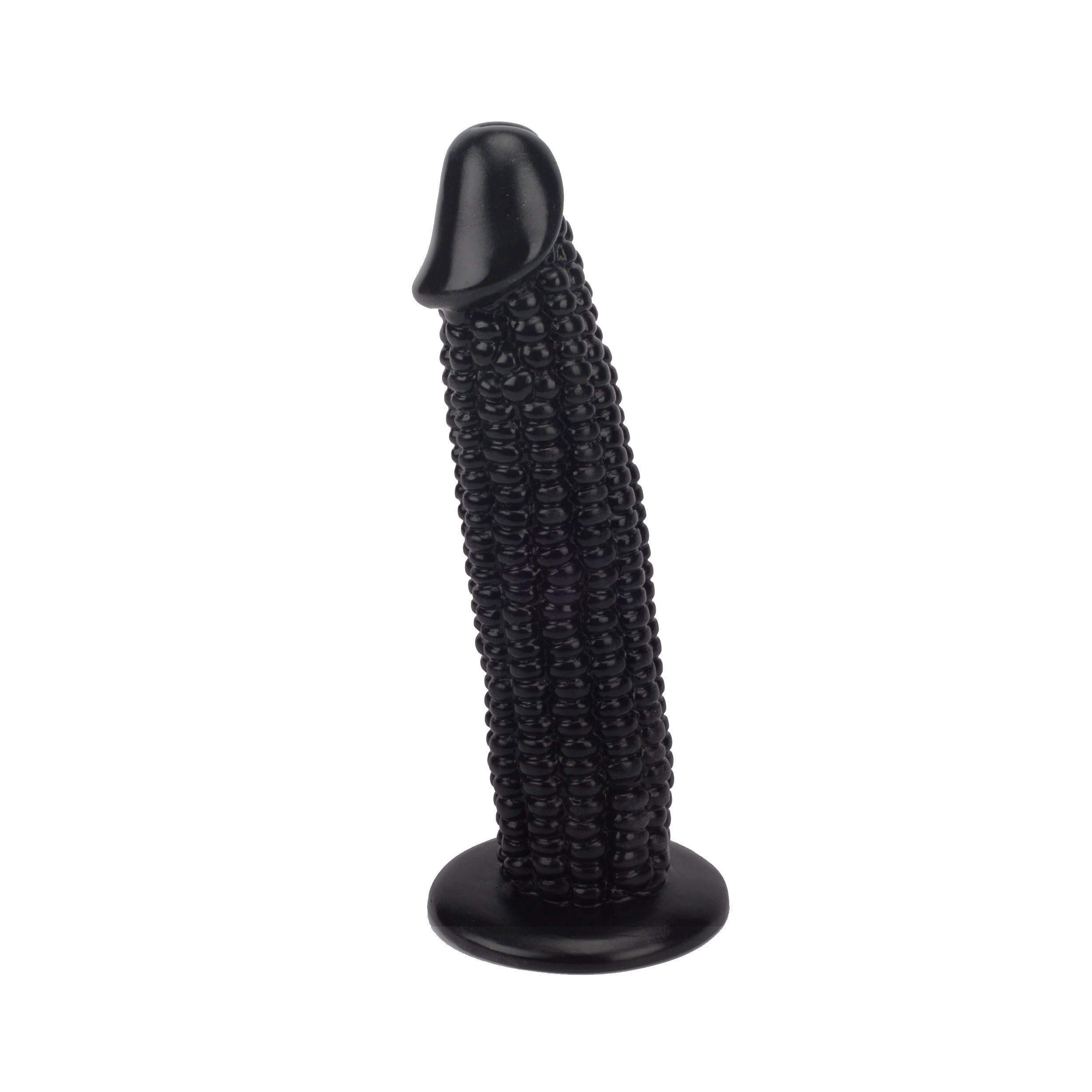 7" Sweet corn PVC dildo - LJ9112