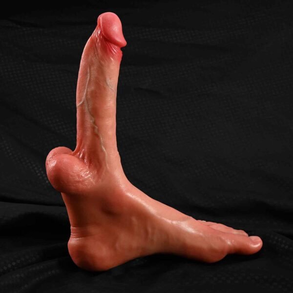 Daddy’s Footwork Lifelike Foot-fetish Dildo