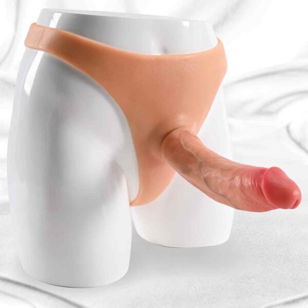 Electric Darling Silicone Strap-on Dildo with Interchangeable Realistic Shaft