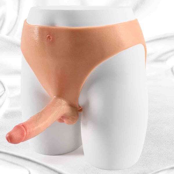 Midnight Bloom Silicone PLUS SIZE Strap-on Dildo