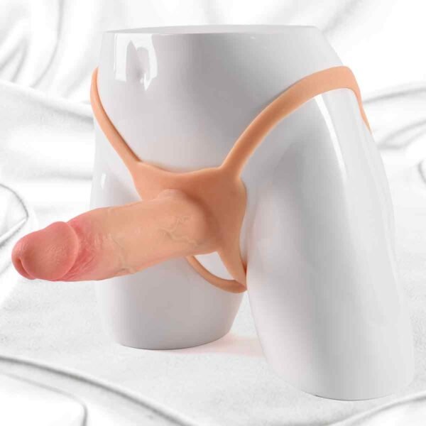 Love Voltage Hollow Strap-on Dildo